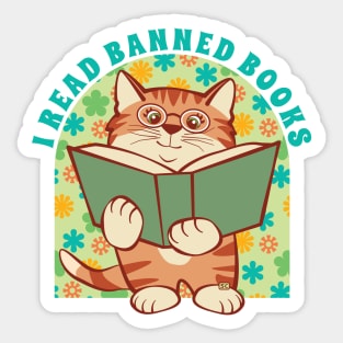 I Read Banned Books Sticker